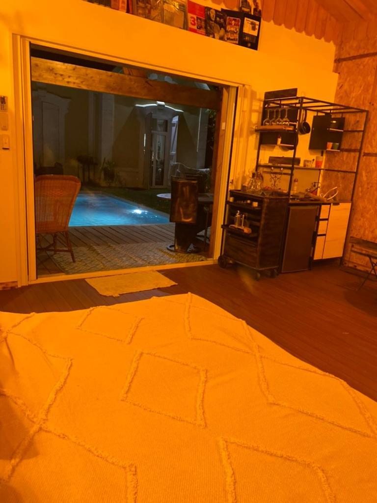 Chalet Atypique Vue Piscine Chauffee 居让梅斯特拉 外观 照片